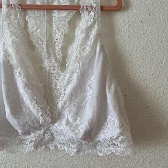 MAIDENFORM Lace T-Back Bralette DM1126 XL - Picture 2 of 5